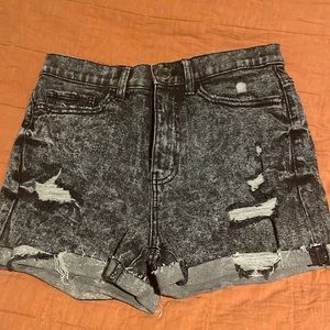 Vintage high rise mom shorts